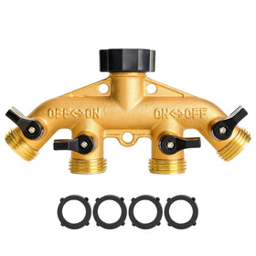 Cheerwater includes extra washers and PTFE tape for long-term maintenance.