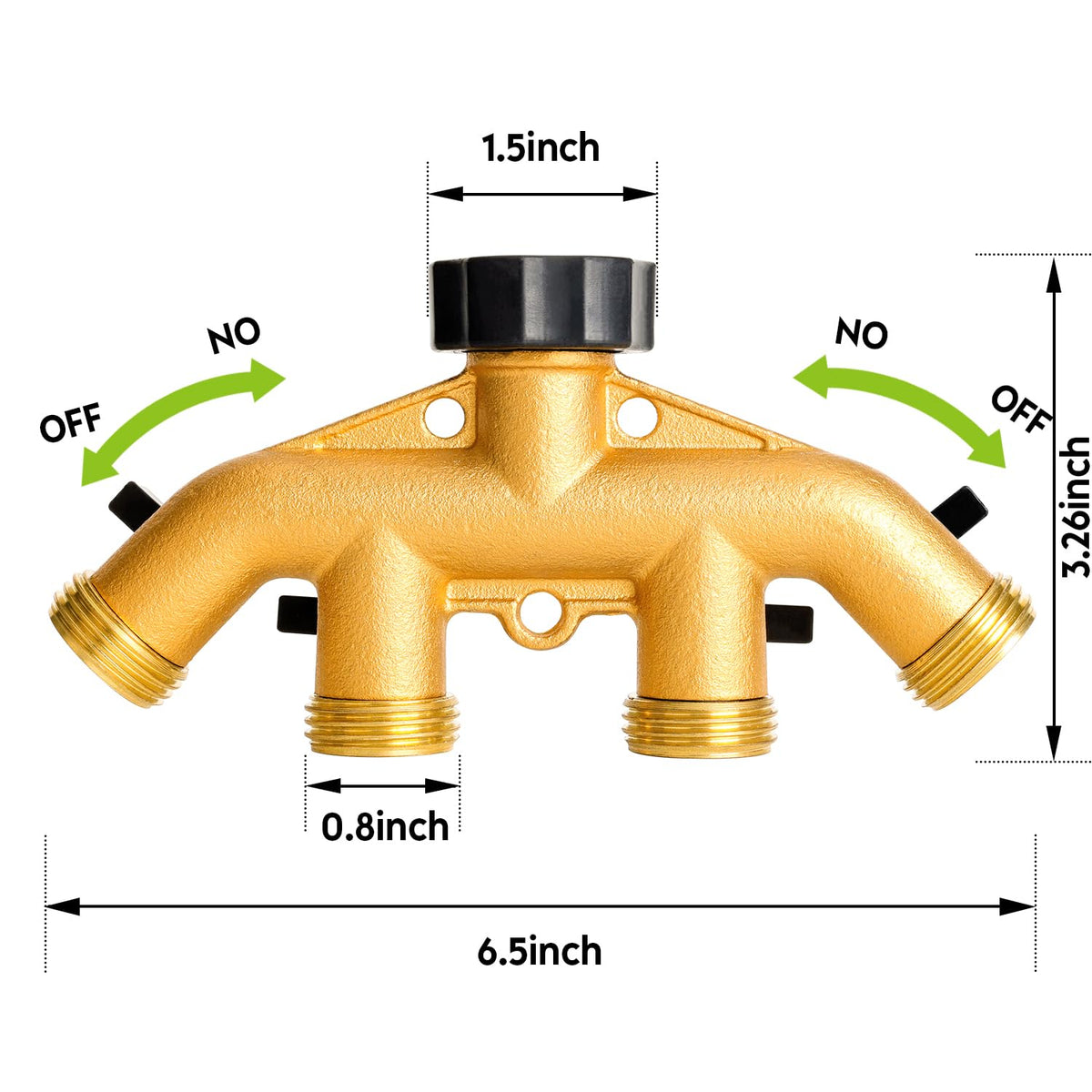 Cheerwater leak-resistant threading close-up demonstrates tight seal and reduced drips.
