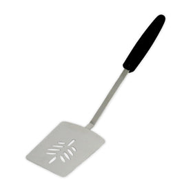 Chef Craft Select 14-inch stainless steel turner with ergonomic grip for effortless flipping.