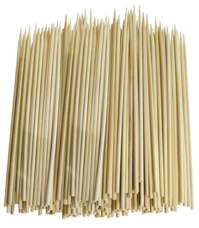 Chef Craft thin bamboo skewers 6in pack, ideal for even grilling and kebabs