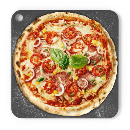 Chef Pomodoro pizza steel viewed from above for even heat and crisp crust.