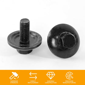 CHENACC metal bolts with black zinc finish resist corrosion and extend blade life