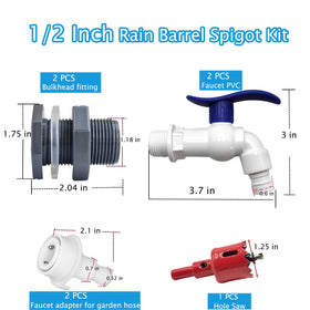 CHENGLAI hose connector and bulkhead fitting ready for garden hoses