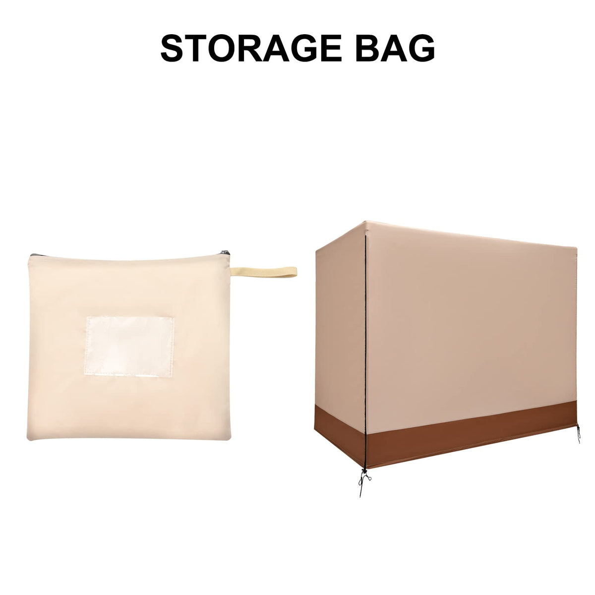 CHENGWEI size options fit 87x49x67 and 87x60x72 swings.