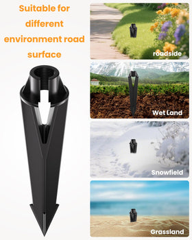 Cheopha landscape stakes six-pack packaging for convenient replacements