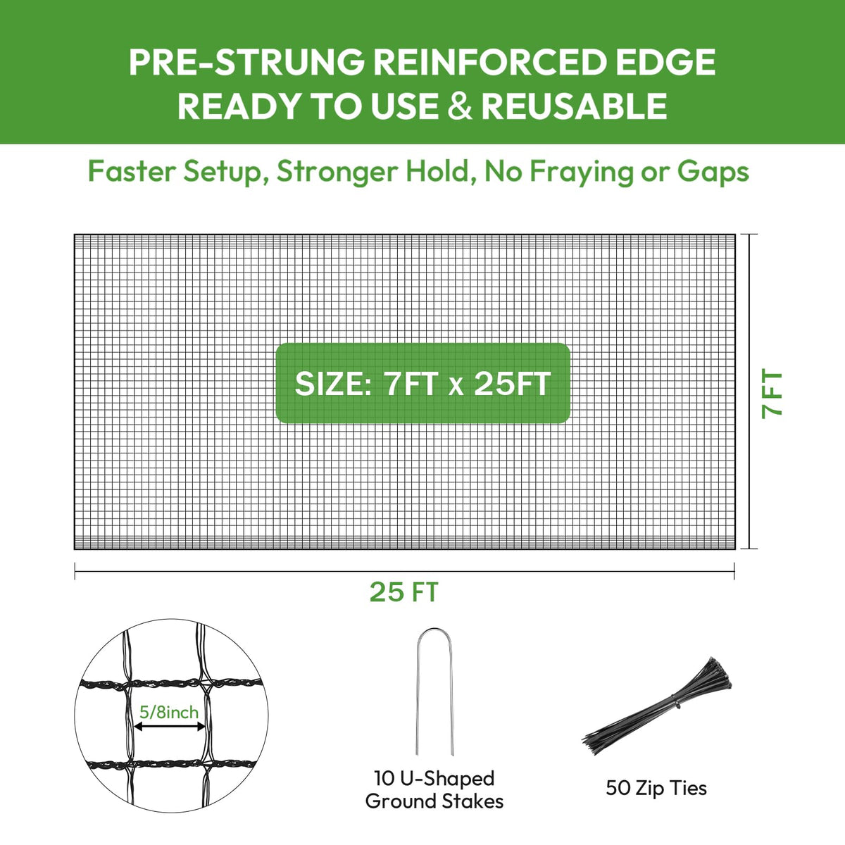 CHFAPH durable HDPE fence resists UV and weather