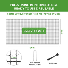 CHFAPH durable HDPE fence resists UV and weather