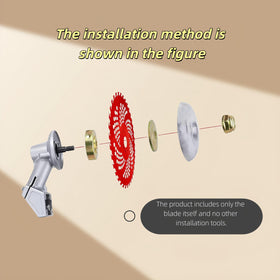 chhcjqyyf carbide tipped blade ships as a single replacement in the package.