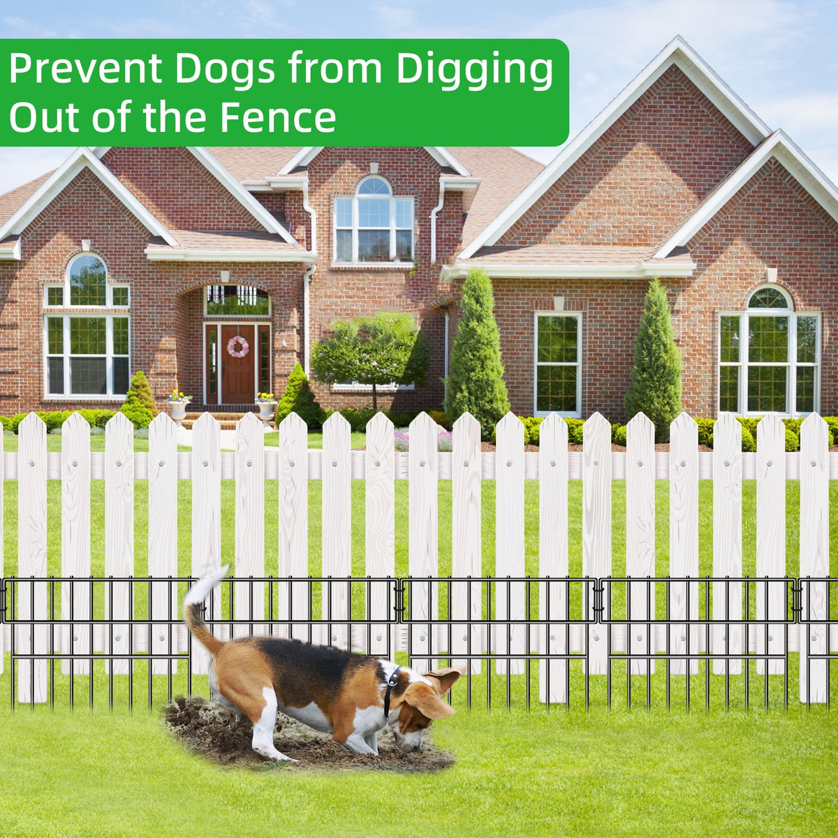 CHTSJQW 1-52in gap dog barrier focuses on preventing small animal crossing.