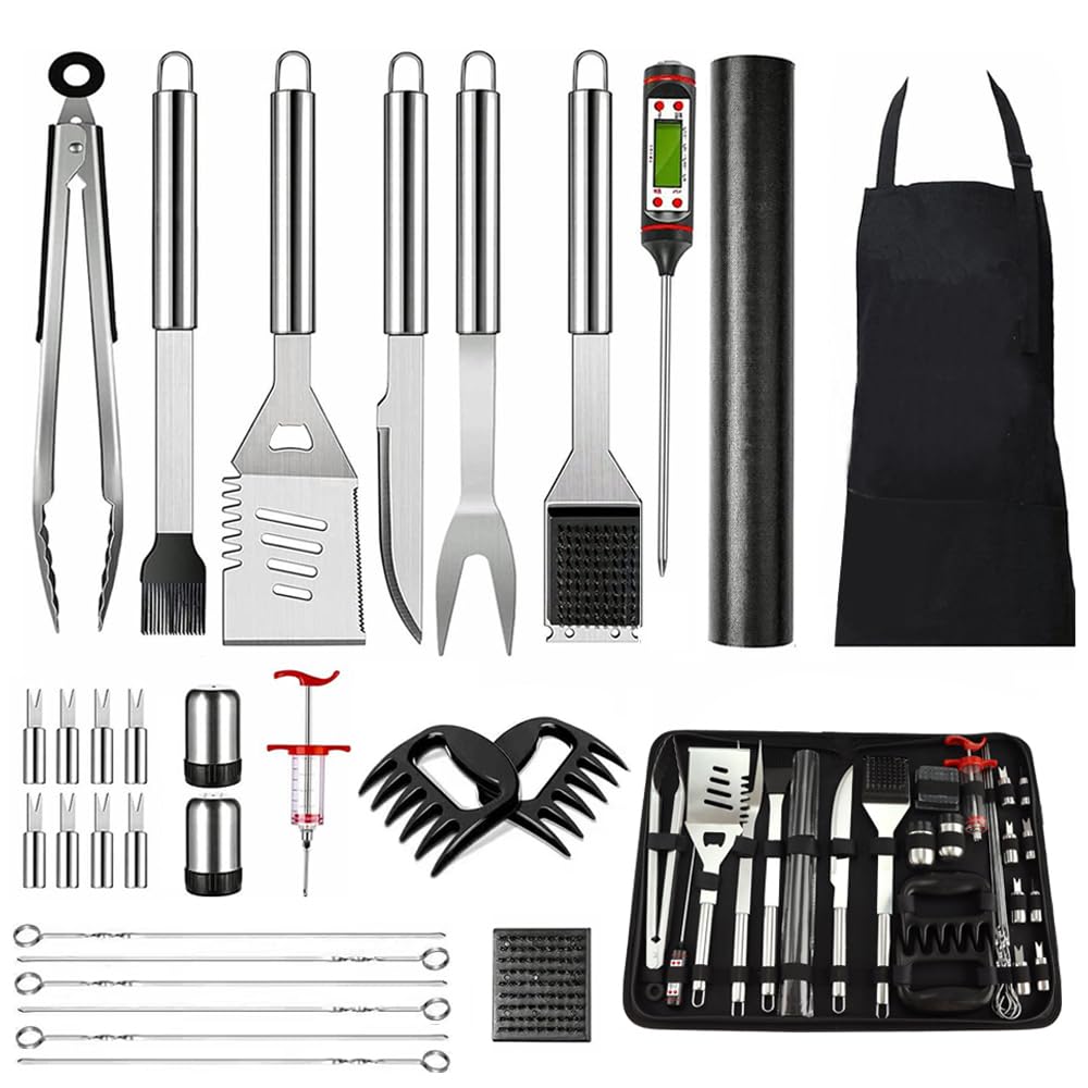 CHI SHANG grill brush and oiling brush for quick seasoning and cleaning