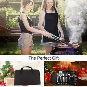 CHI SHANG skewers and shaker set for versatile BBQ prep