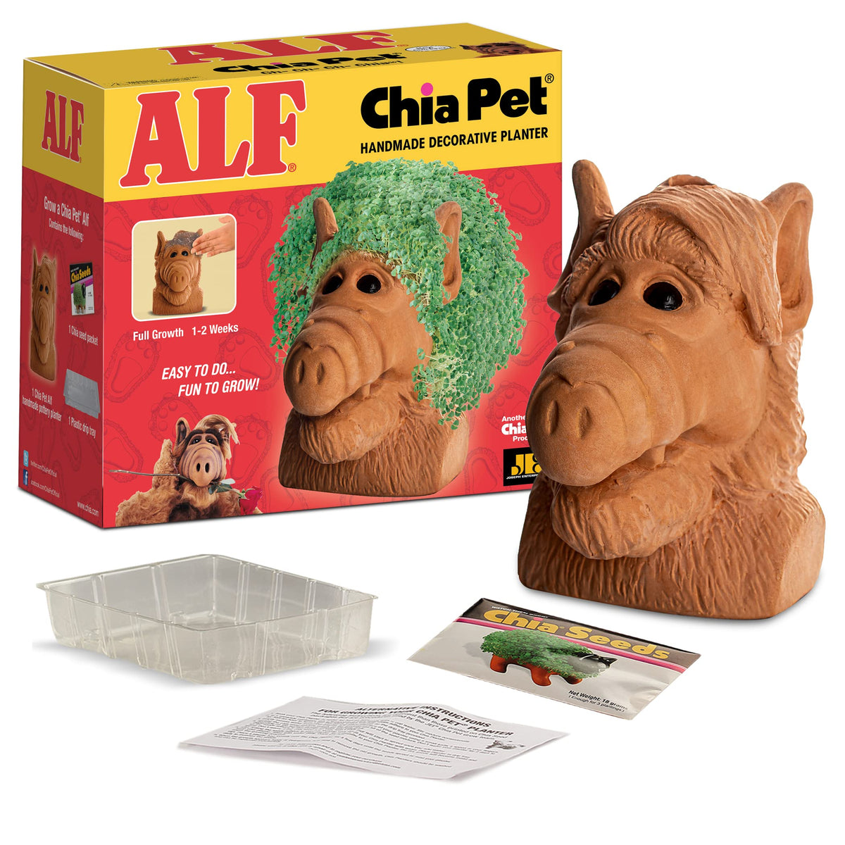 Chia Alf showing lush green growth in 1-2 weeks