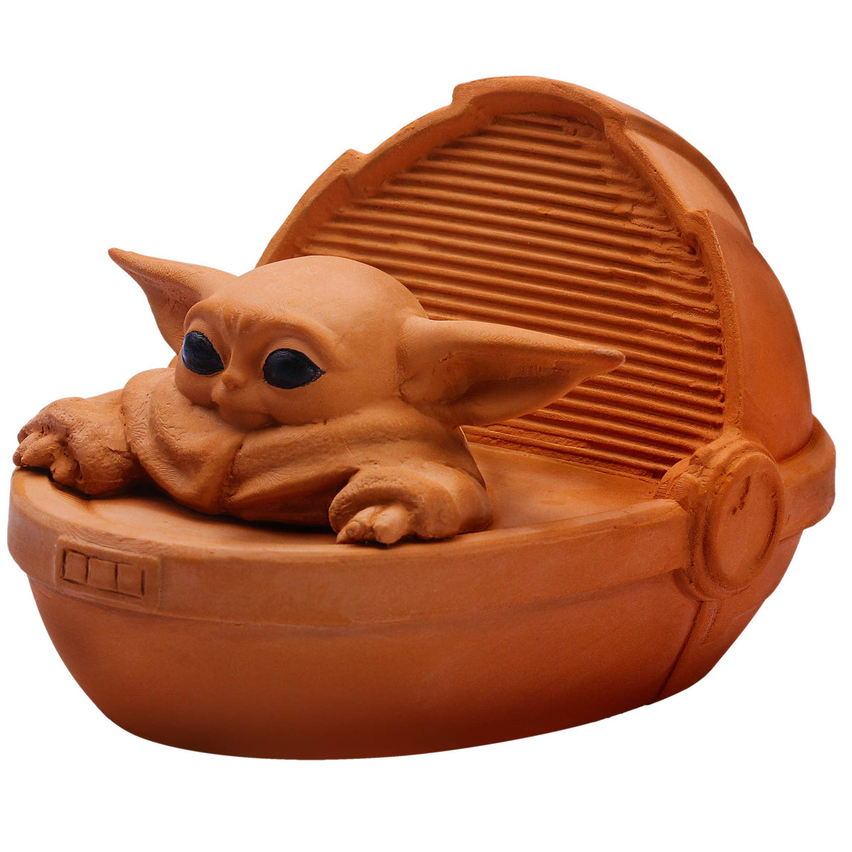 Chia Pet Floating Edition plastic drip tray helps keep surfaces clean.