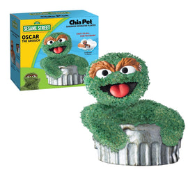 Chia Pet Oscar care instructions for easy replanting.