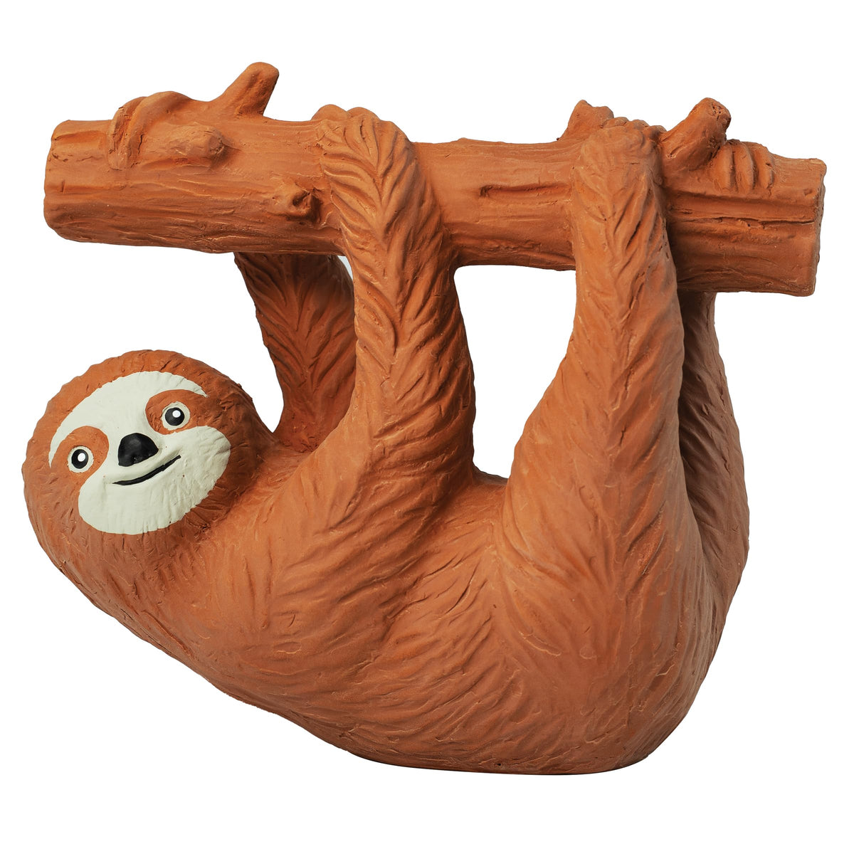 Chia Pet Sloth planter shows lush green coat during growth.