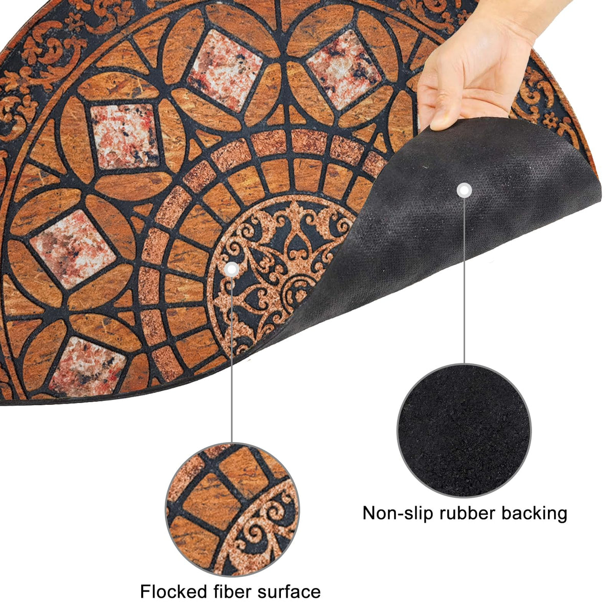 CHICHIC dirt-trapping grooves help keep interiors cleaner.