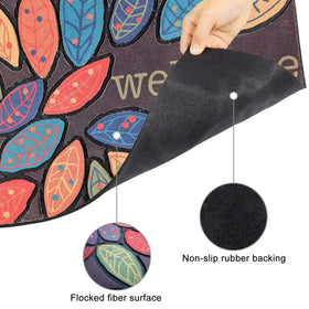 CHICHIC fiber surface with leaf design resists wear in high-traffic areas