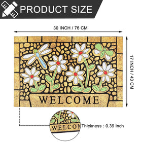 CHICHIC heavy-duty doormat ideal for high-traffic front porch