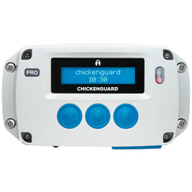 ChickenGuard PRO door lift demonstrates strong two-kilogram capacity for reliable coop access.