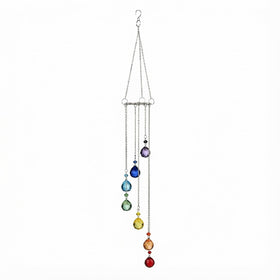 Chiegeguu handmade crystal suncatcher window with rainbow prisms for vibrant light reflections.