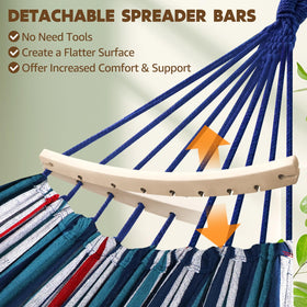Chihee detachable spreader bar image emphasizes stable sway-free experience in outdoor spaces.