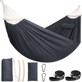 Chihee hammock on stand-9-8ft-soft-cotton for outdoor relaxation.