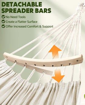 Two suspension straps and carabiners from Chihee ensure secure hanging.