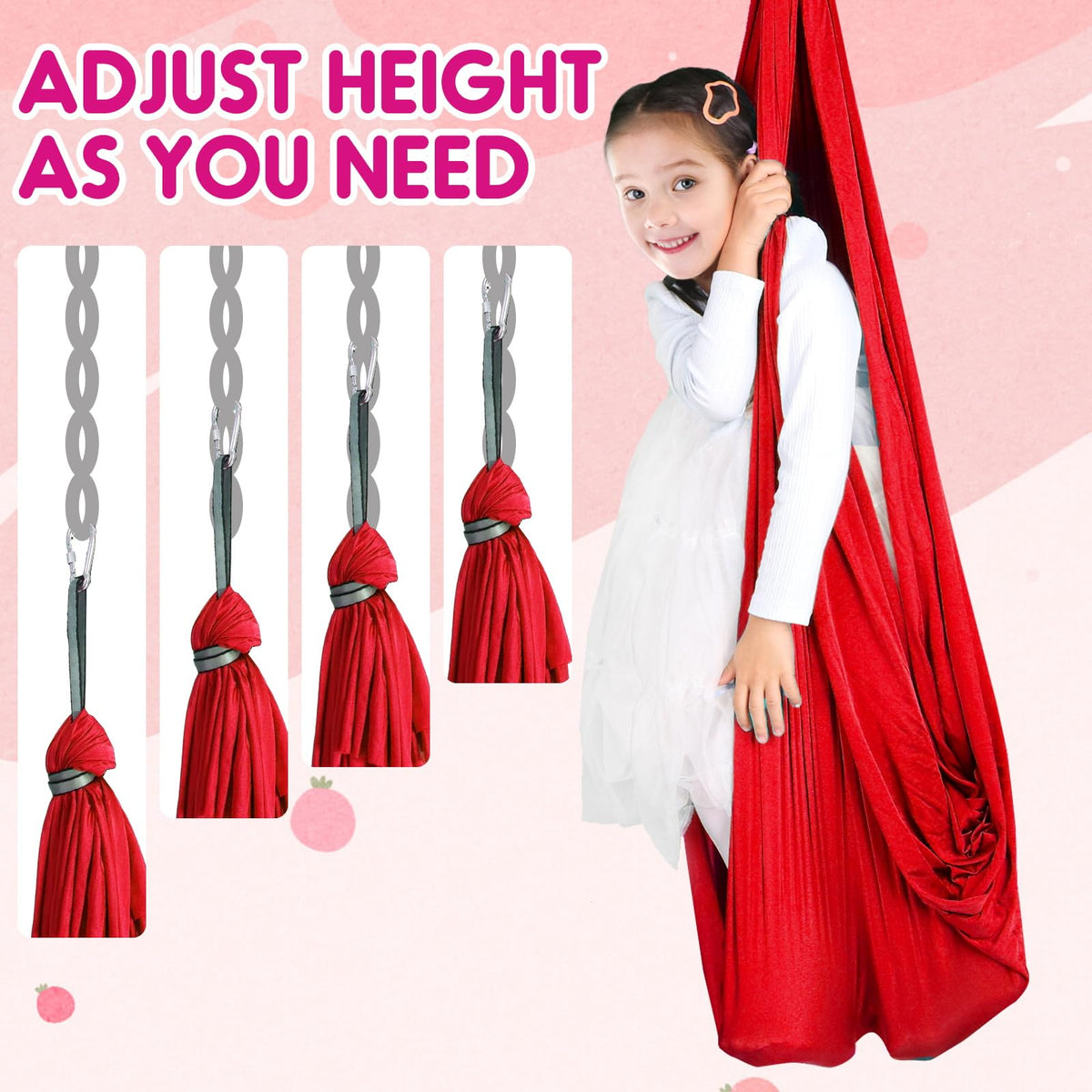 Chihee 2.8m by 1.5m fabric provides roomy cocoon for calm.