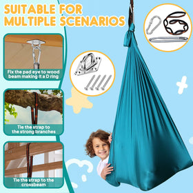 Chihee Sensory Swing machine-washable fabric for effortless cleaning