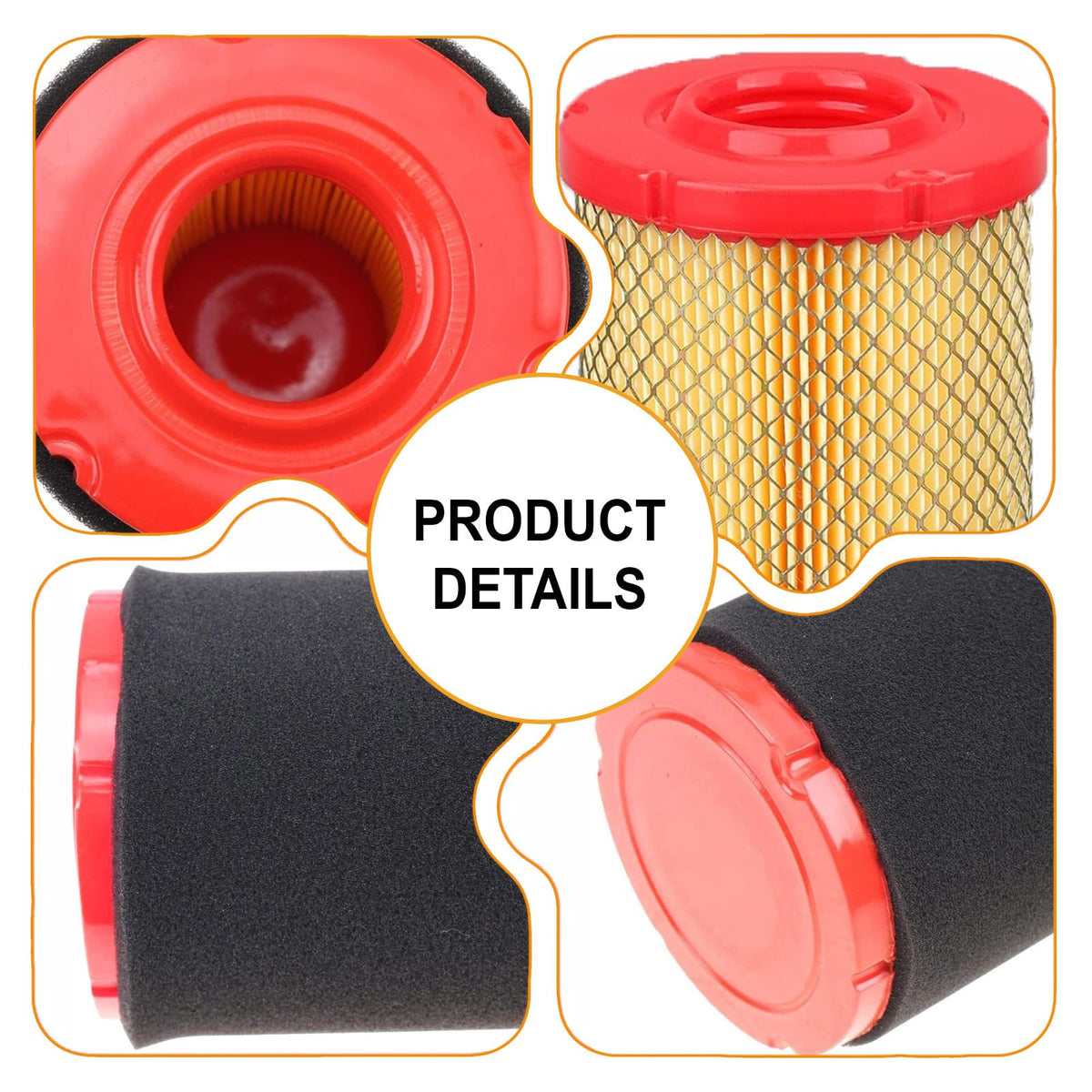 Chikia 2-pack product shot, protects engine intake.