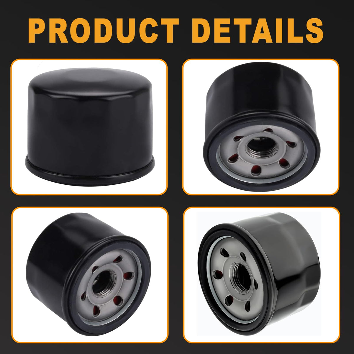 Chikia oil filter gasket close-up showing quality seal and fit.