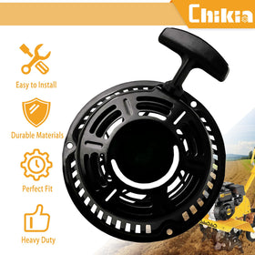 Durable pull-start unit for reliable outdoor power equipment