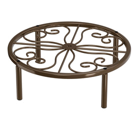 Chinpakden brown plant stand supports up to 60 pounds