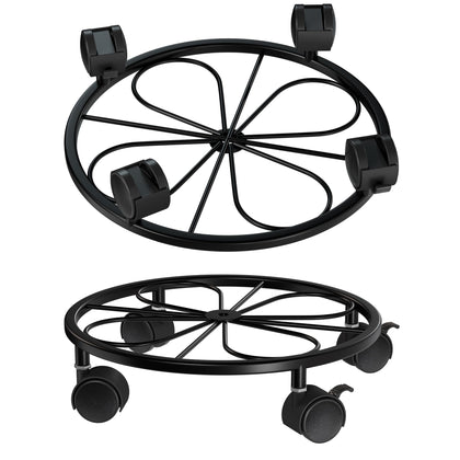 Chinpakden plant caddy with 80lb capacity for easy moving of heavy pots.