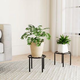 Chinpakden plant holder features ornate scroll pattern for decorative indoor setups.