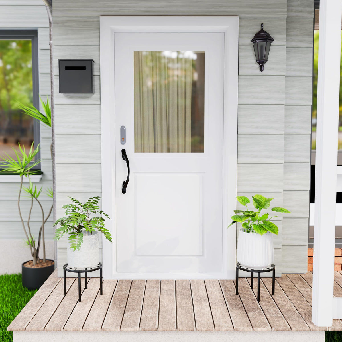 Chinpakden 5.9-inch tall riser lifts small plants to eye level.
