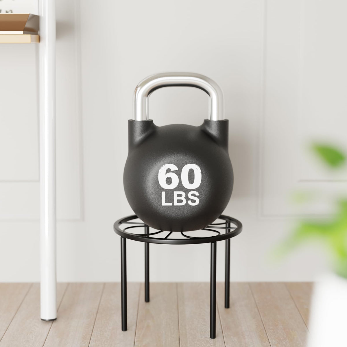 Chinpakden plant stand displaying up to 60 lbs of plants for versatile use
