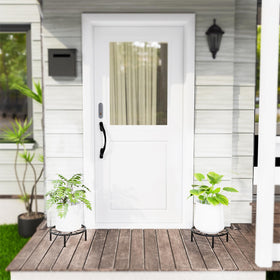 Chinpakden plant stand 60lbs capacity supports heavy plants securely outdoors or indoors.