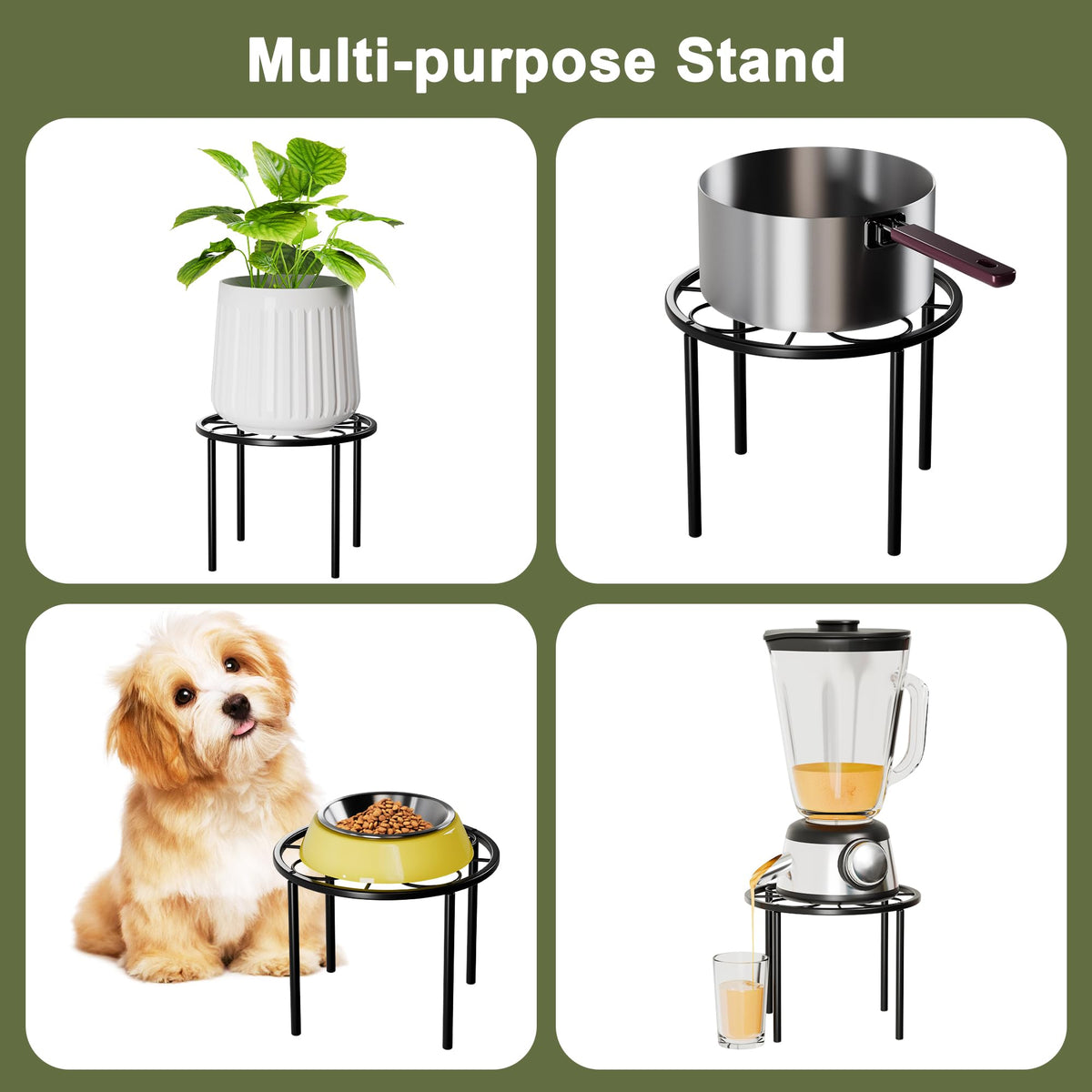 Chinpakden plant stand featuring screw-secured construction for quick assembly