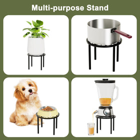 Chinpakden plant stand display for multiple plants and varied heights