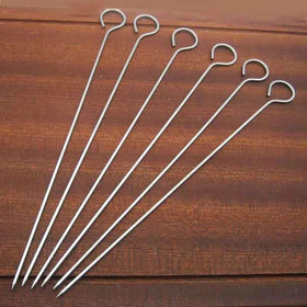 Chinshwehaw non-slip skewers reduce slipping on the grill