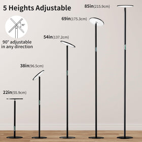 Chiphy sleek black design fits modern living spaces while growing plants