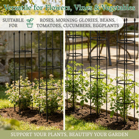 Chirpartti multi-purpose climbing plants trellis for beans and roses