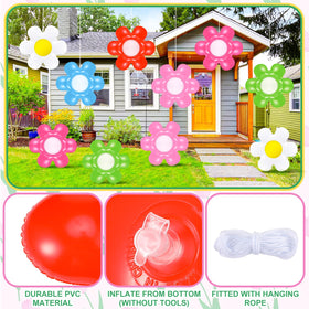Chitidr six-style daisy inflatables for wedding table decor