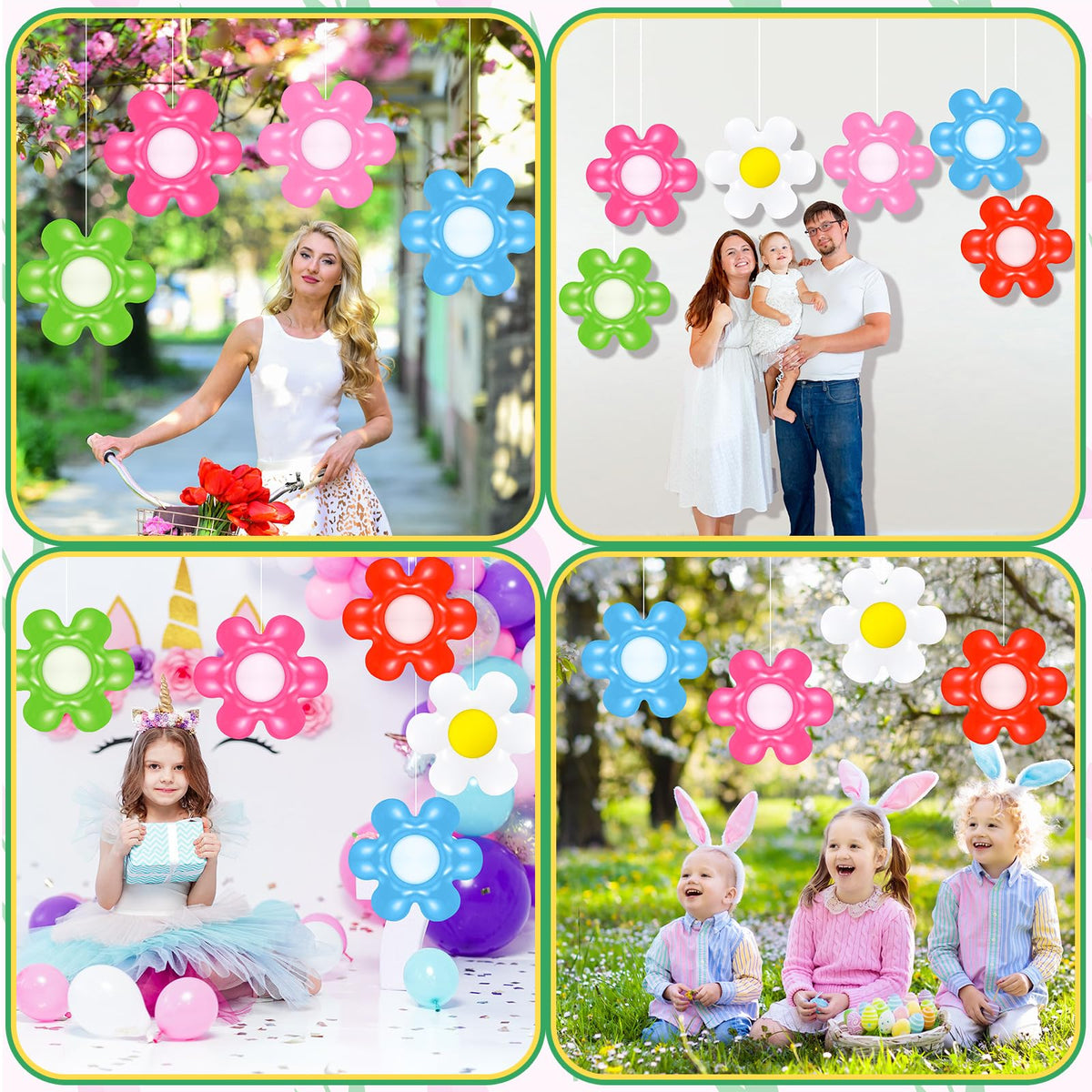 Chitidr large 30 cm daisy decor brightening outdoor spaces