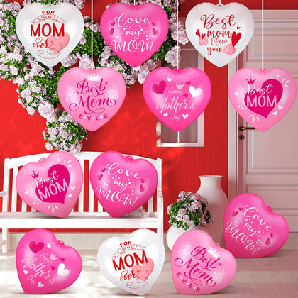 Chitidr mothers day heart balloon for outdoor display