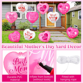 Chitidr heart table decor for dessert and gifts