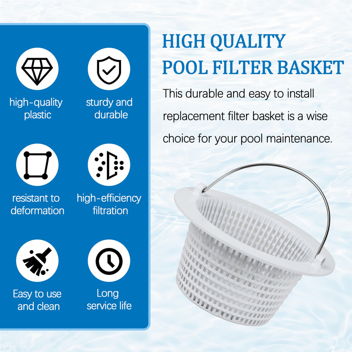 CHNPLUM SPX1091C durable plastic construction for outdoor pools