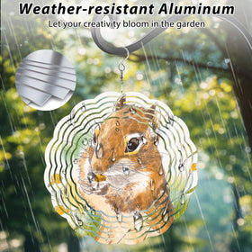 Aluminum CHONOVO wind spinner blank, smooth edges for safe handling.