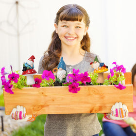 Chonsun 3-pack gnome stakes make a delightful gift for garden lovers.